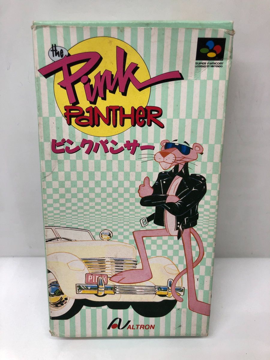 SFC スーパーファミコンソフト　　ピンクパンサー　ハガキ付き SFC スーパーファミコンソフト ピンクパンサー ハガキ付き SFC