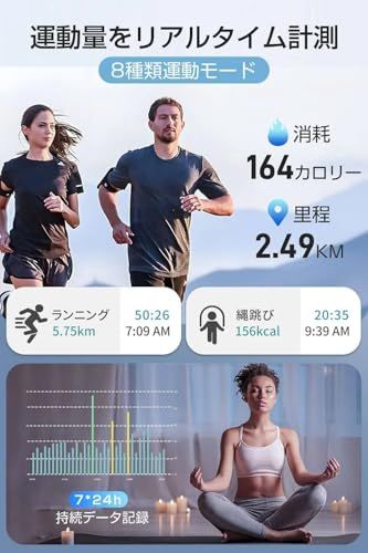  スマートリング 健康管理 新登場 - 長時間使用 Android|Iphone対応 睡眠管理 スマート指輪 ヘルスケア 睡眠計測 8種類運動モード 3種類データ測定機能 IP 68防水USB磁気充電 カメラ制御 小型 超軽量 92 a 23 ddf その他 キッチン 食器