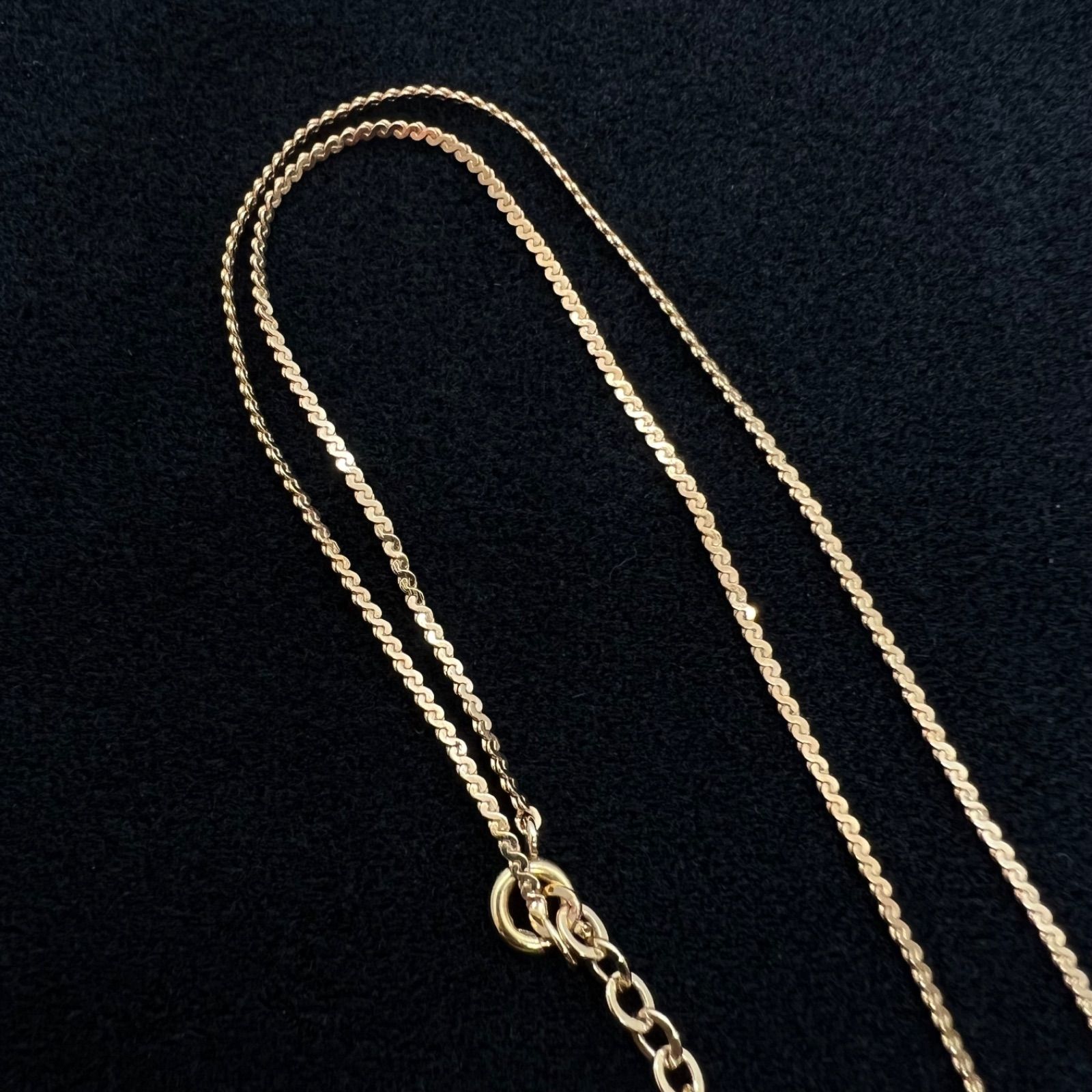 美品☆ Christian Dior クリスチャンディオール ネックレス CDロゴ