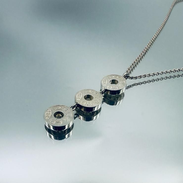 TIFFANY＆CO．ティファニー スリードロップサークル チェーン