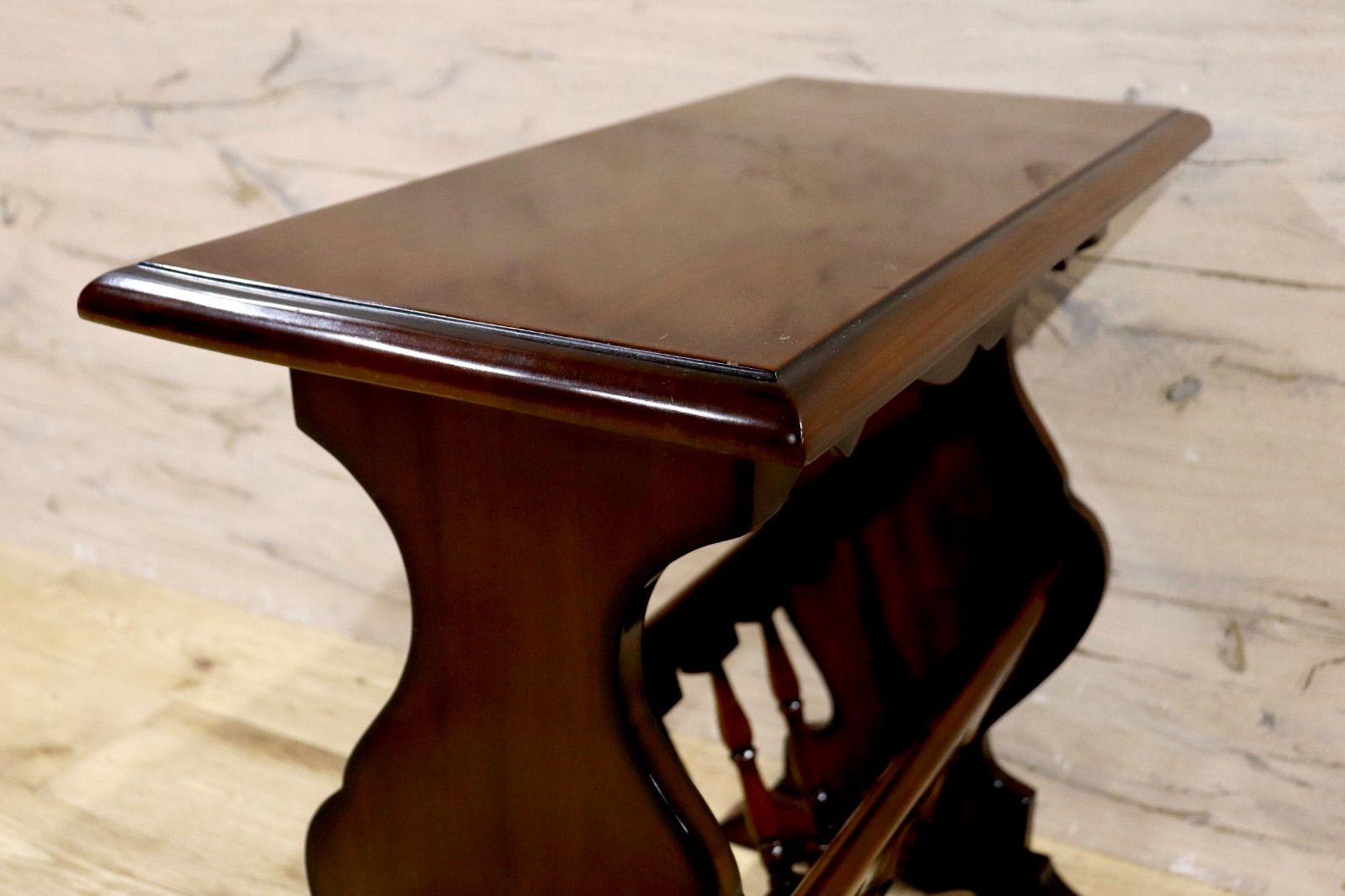 GMIK753I○クラシック マガジンラック サイドテーブル ヴィンテージ