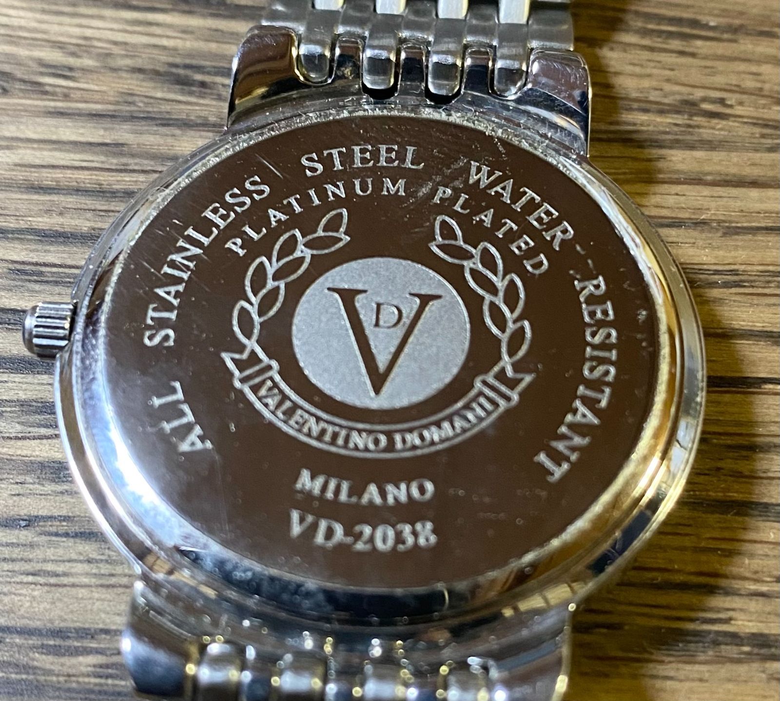 Valentino Domani 腕時計 サファイア プラチナ ジャンク品 - メルカリ