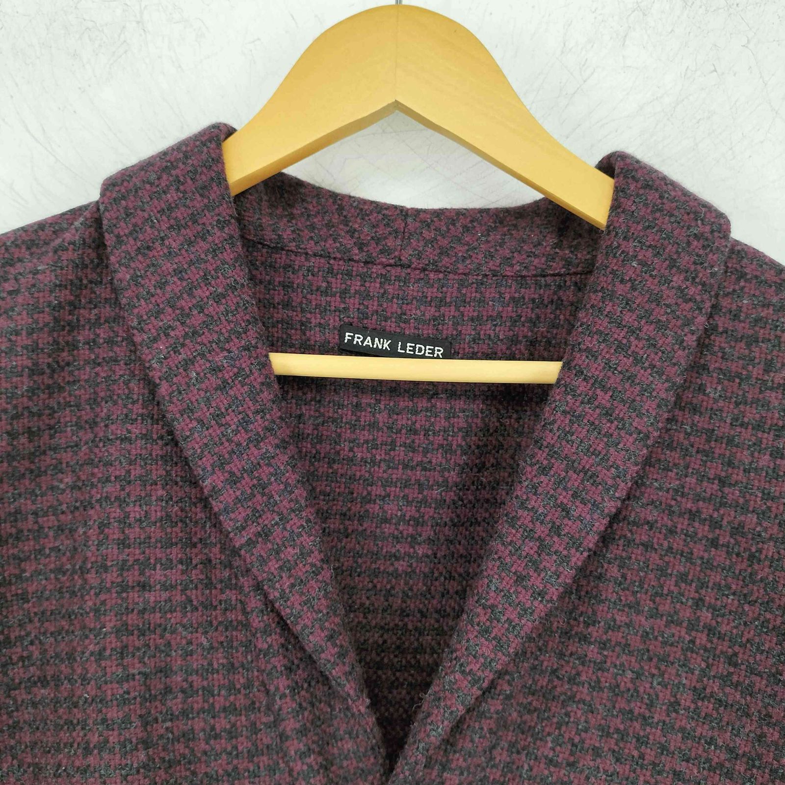 フランクリーダー FRANK LEDER ドイツ製 ウール テーラードジャケット 
