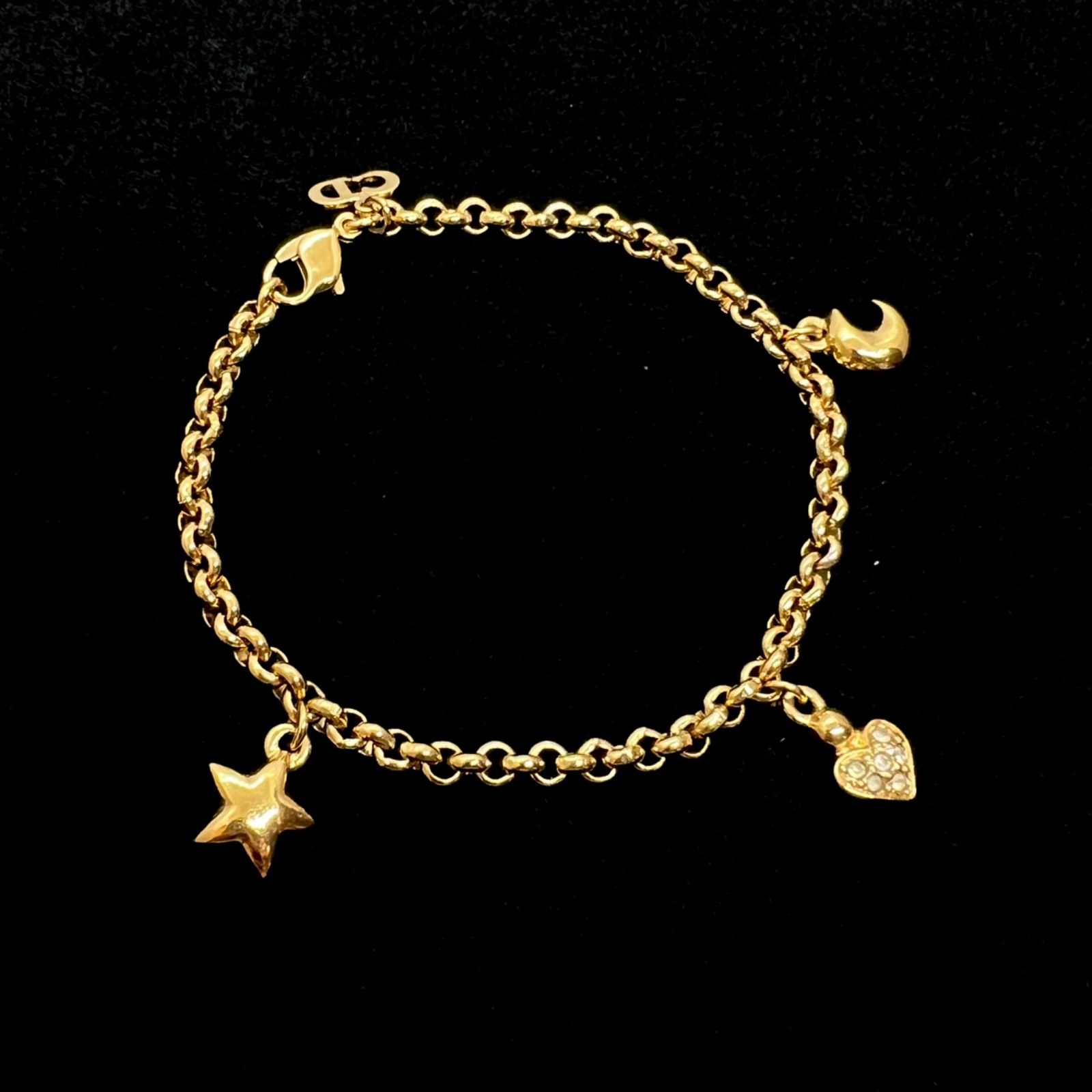 美品☆Christian Dior クリスチャン ディオール ブレスレット ゴールド