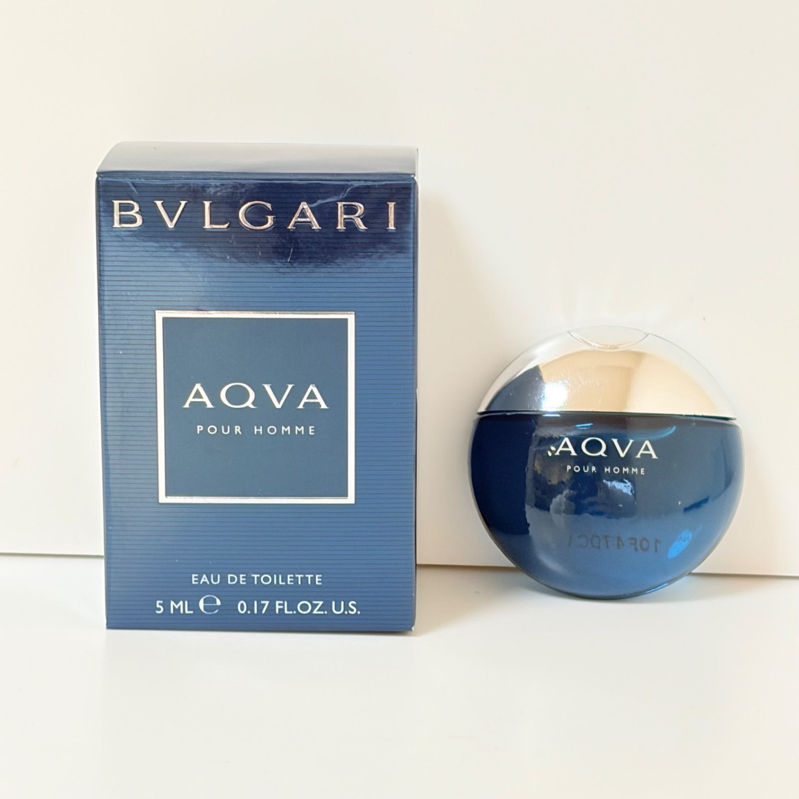 新品未使用 BVLGARI AQVA pour homme eau de toilette ブルガリ アクア