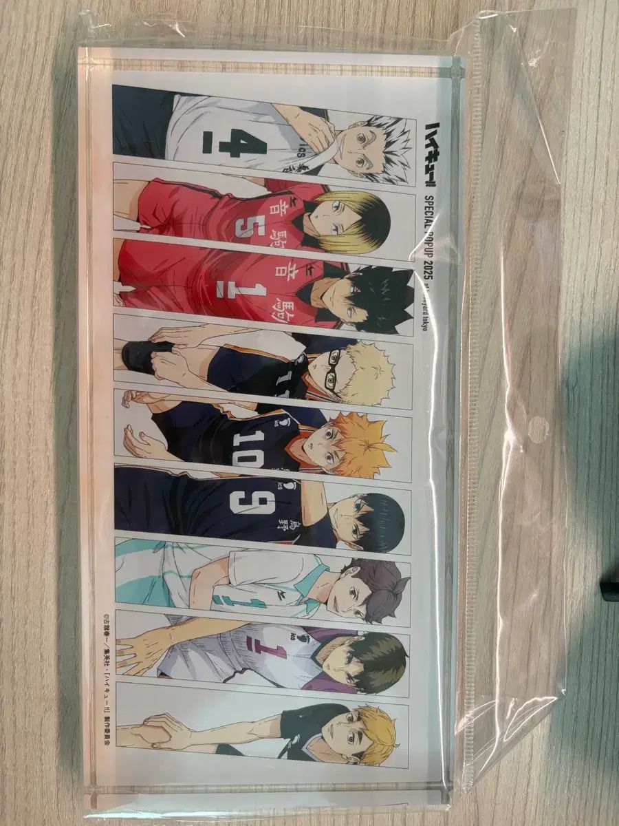 ハイキュー スペシャル ポップアップ 2025 アクリル ボード