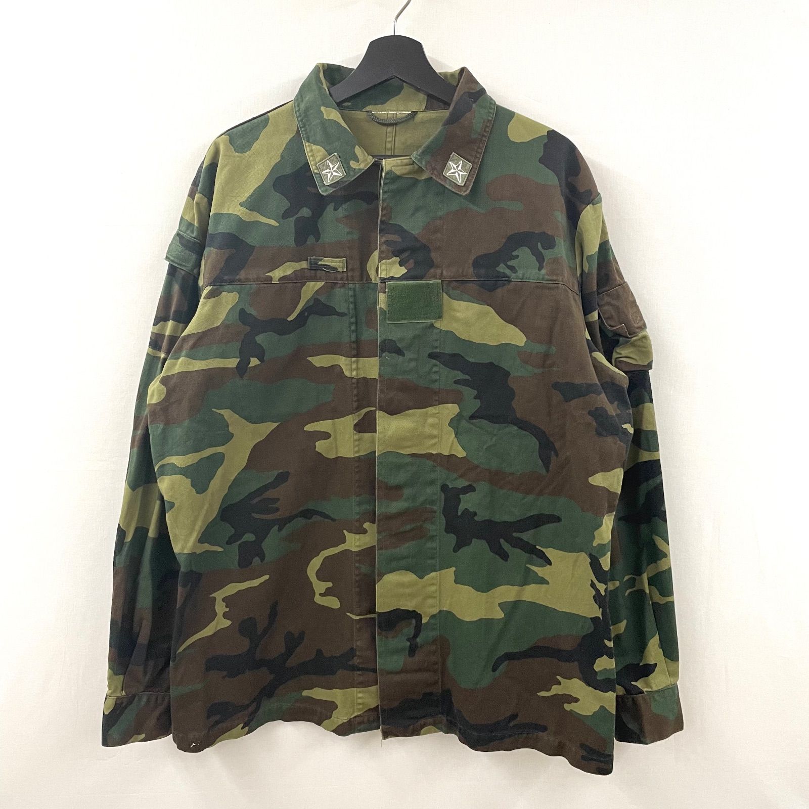 イタリア軍 MILITARY フィールドジャケット ウッドランドカモ 迷彩 