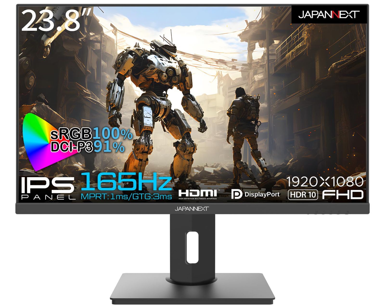 ゲーミングモニター　23.8インチ　165Hz Amazon.co.jp: JAPANNEXT 23.8型 ゲーミングモニターJN-238GT165WQHDR