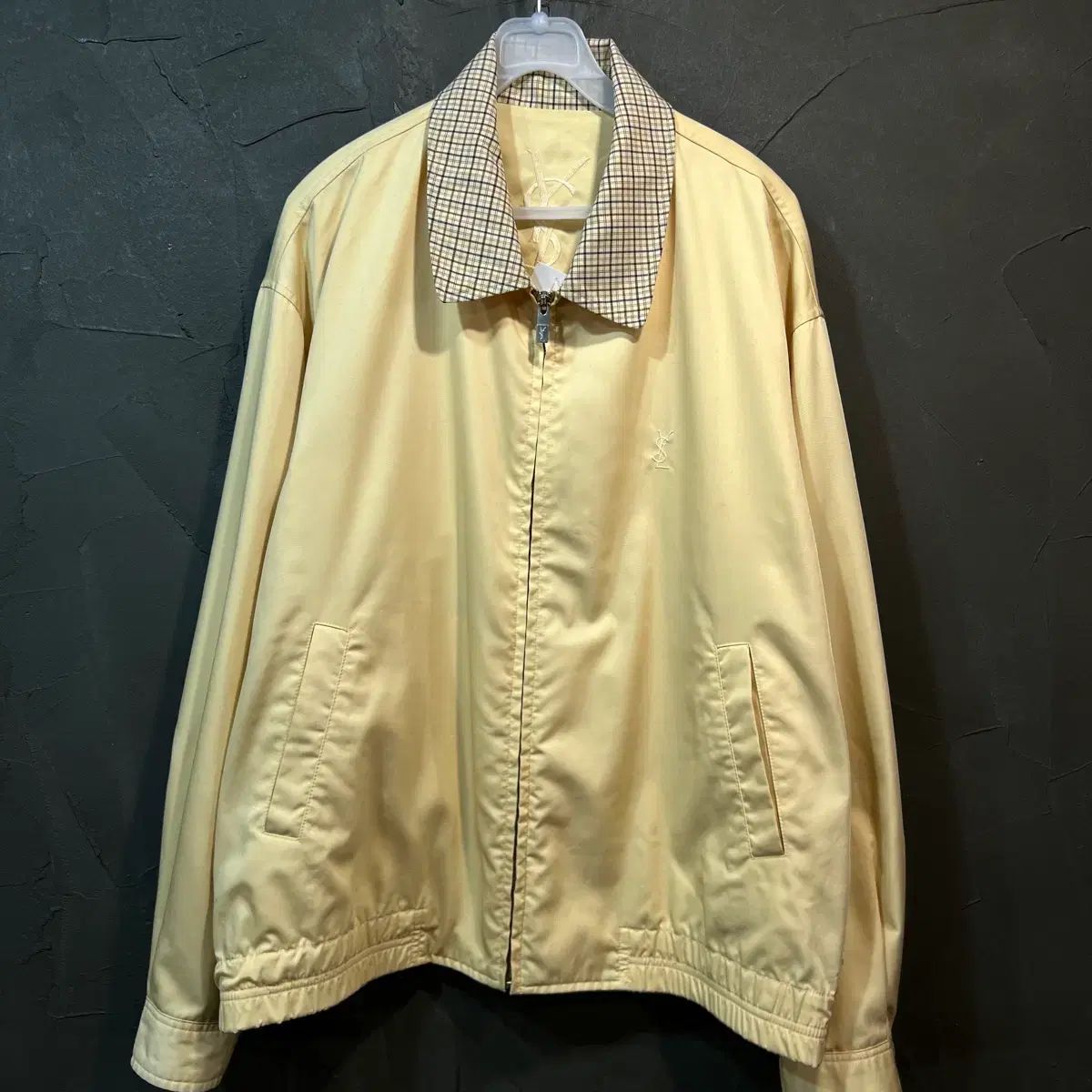 Yves Saint Laurent（イヴ・サンローラン）イエロージャケット 2XL YVES SAINT LAURENT イヴ・サンローラン ヴィンテージ ブルゾン