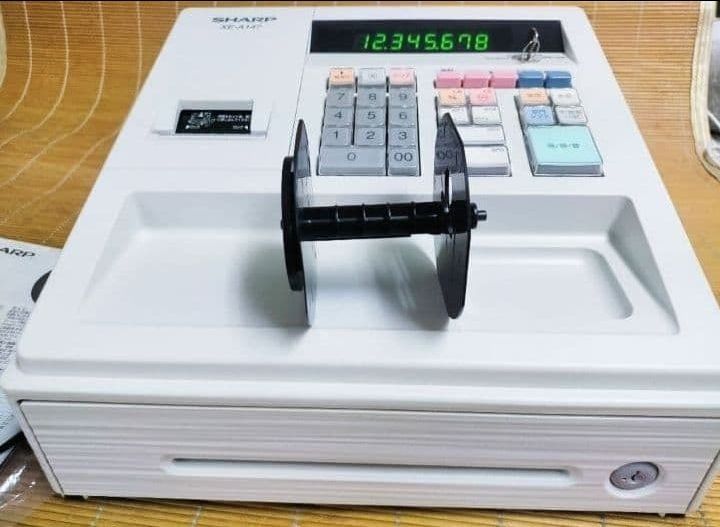 シャープレジスター XE-A147 PC連携売上管理フル設定無料 102044