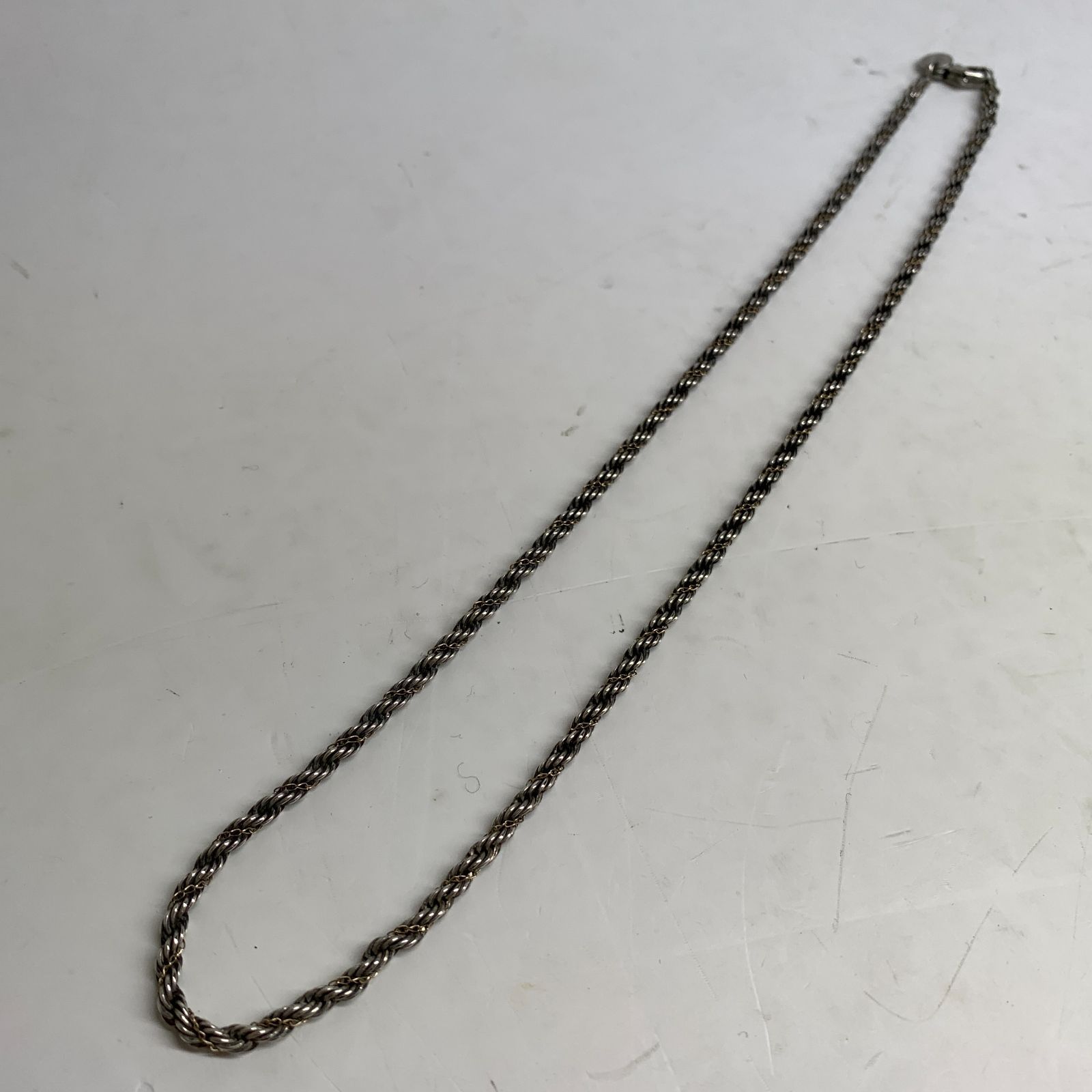 ◇ティファニー◇ツイスト/ロープ/ネックレス/シルバー/アクセサリー/ブランド 楽天市場】ティファニー ツイスト ロープ ラージ ネックレス シルバー