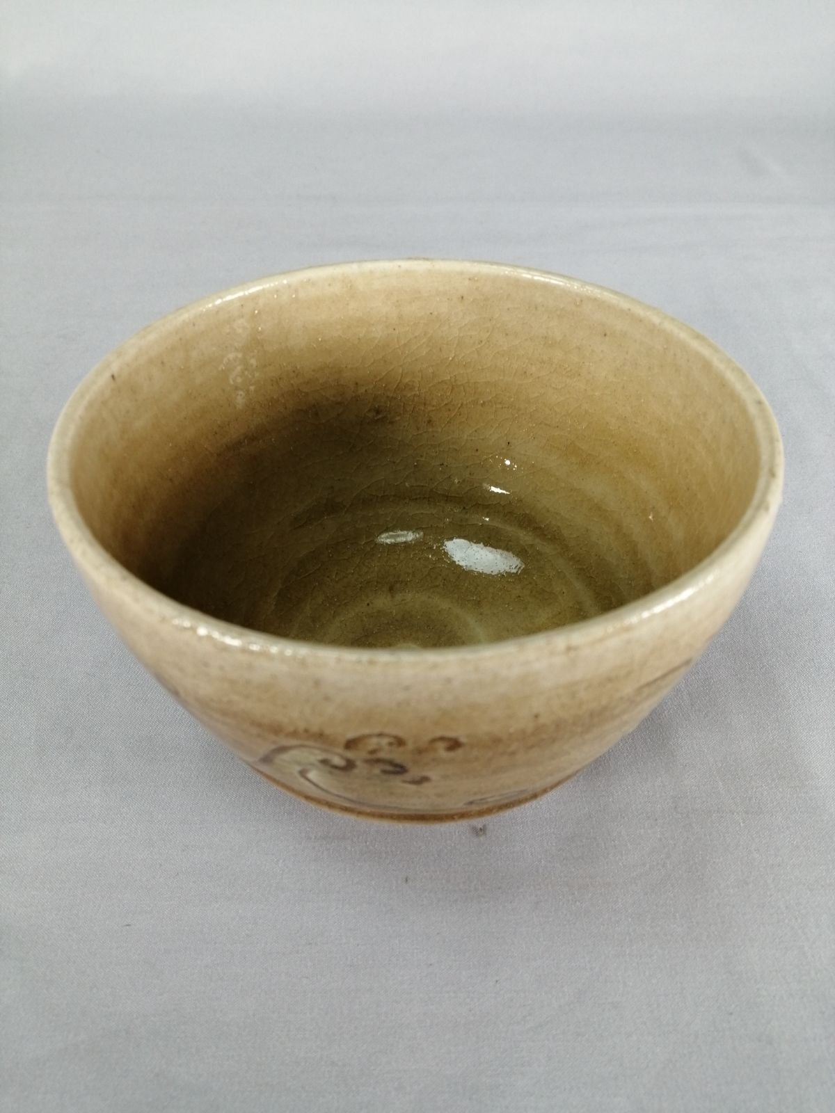 茶道具】加藤光右衛門造 黄瀬戸茶碗 茶碗A713 - メルカリ