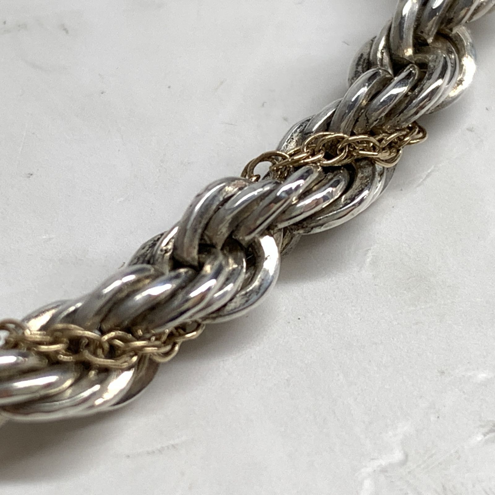 f001 Z2 1.TIFFANY&Co. ティファニー ツイスト ロープ チェーン