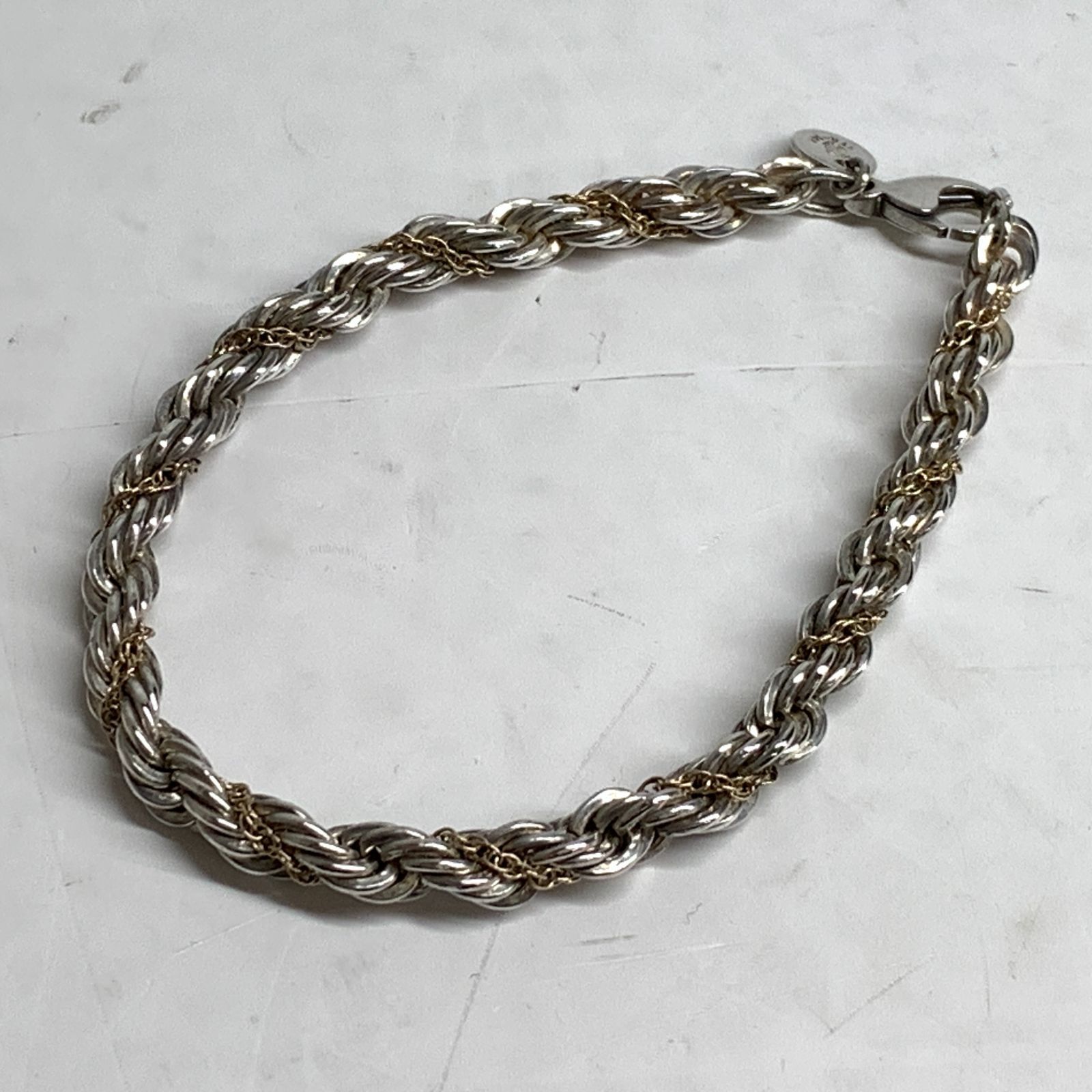 f001 Z2 1.TIFFANY&Co. ティファニー ツイスト ロープ チェーン