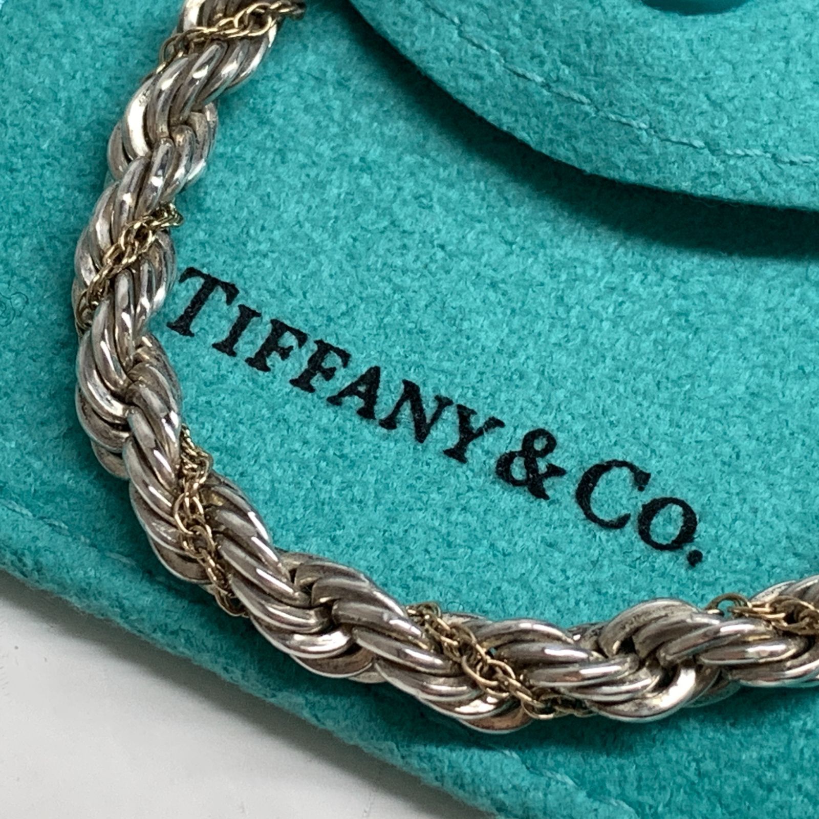 f001 Z2 1.TIFFANY&Co. ティファニー ツイスト ロープ チェーン