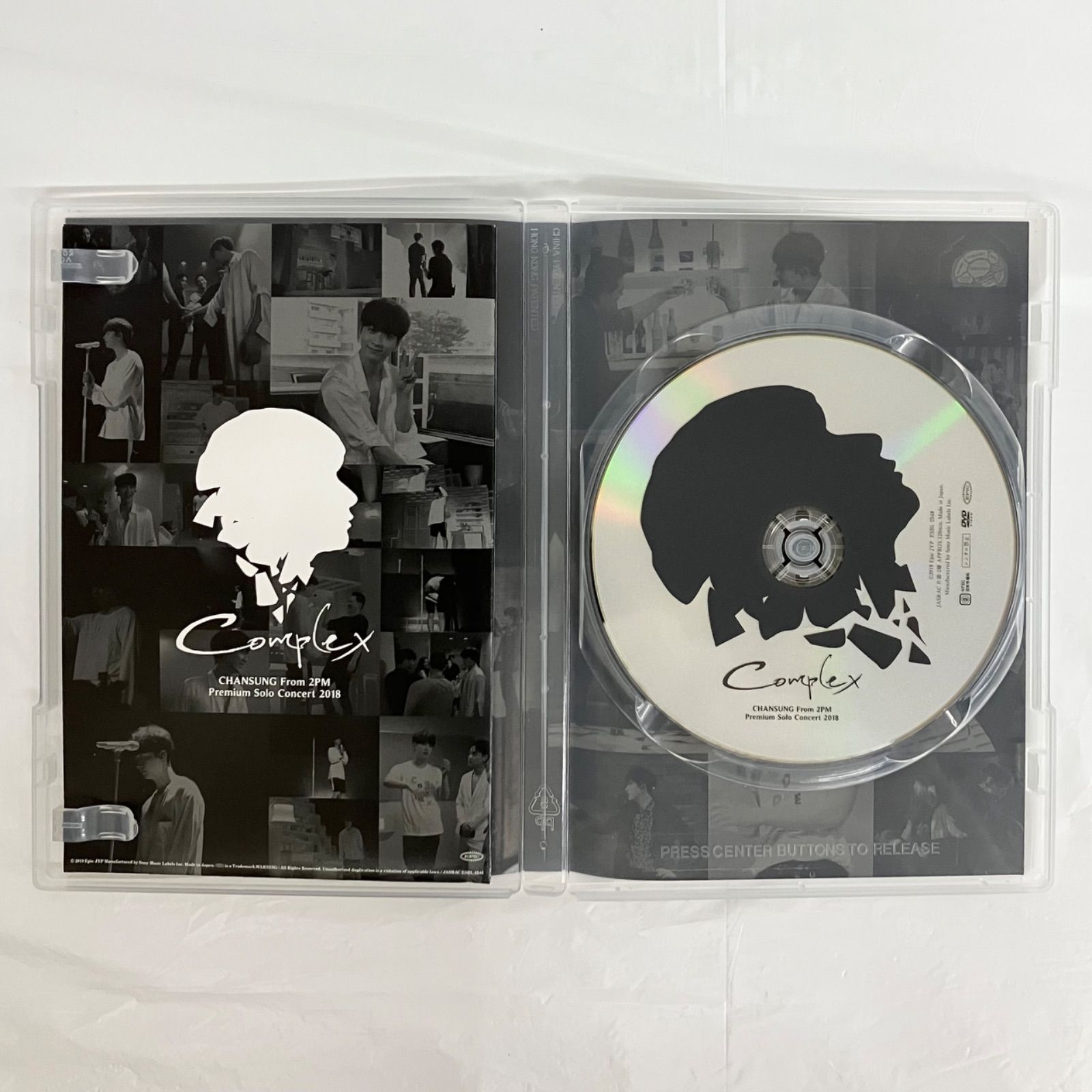 CHANSUNG (From 2PM) Premium Solo Concert 2018 “Complex” 通常盤 DVD