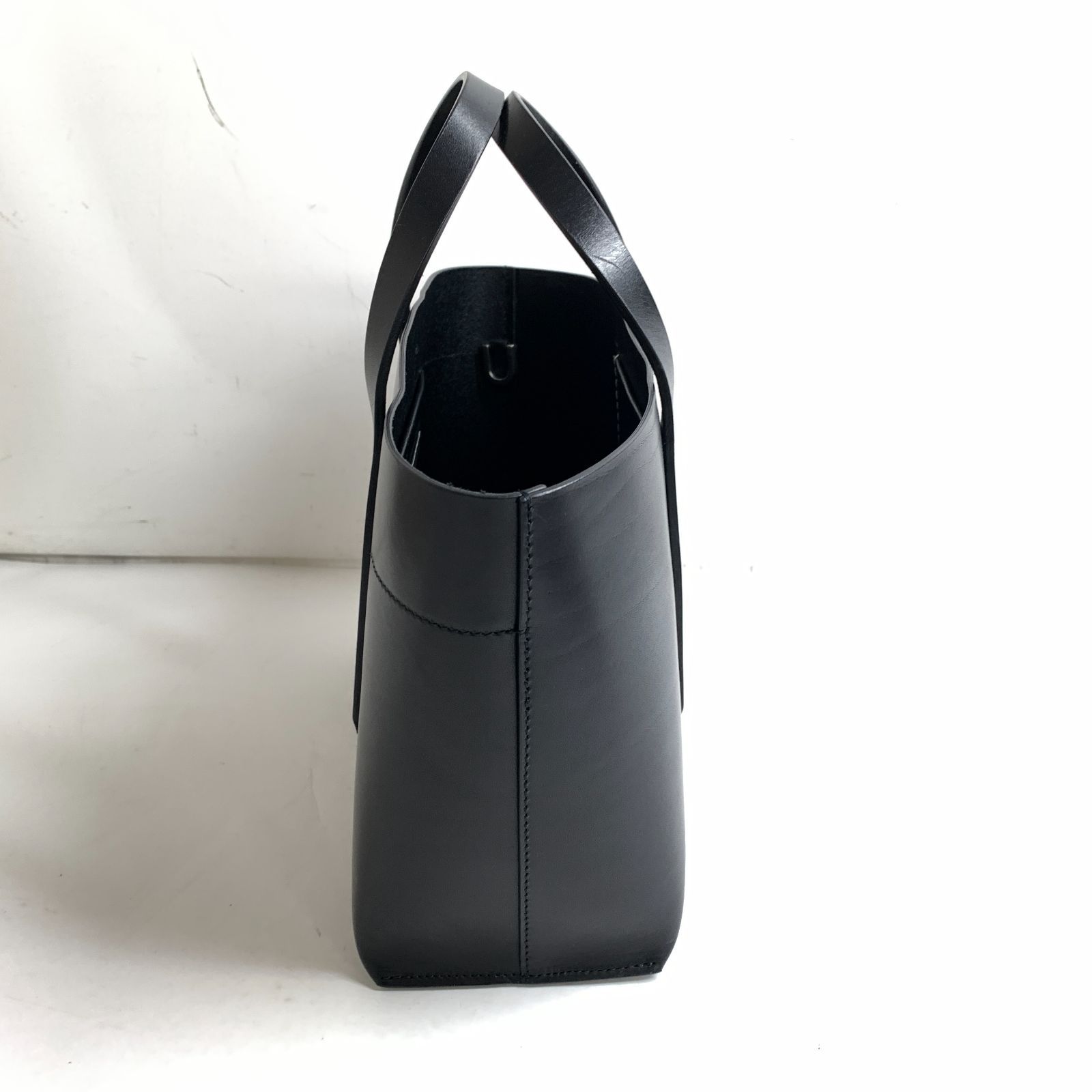 f001 L 極美品 【RICK OWENS】 リックオウエンス RA01E0664 LEATHER