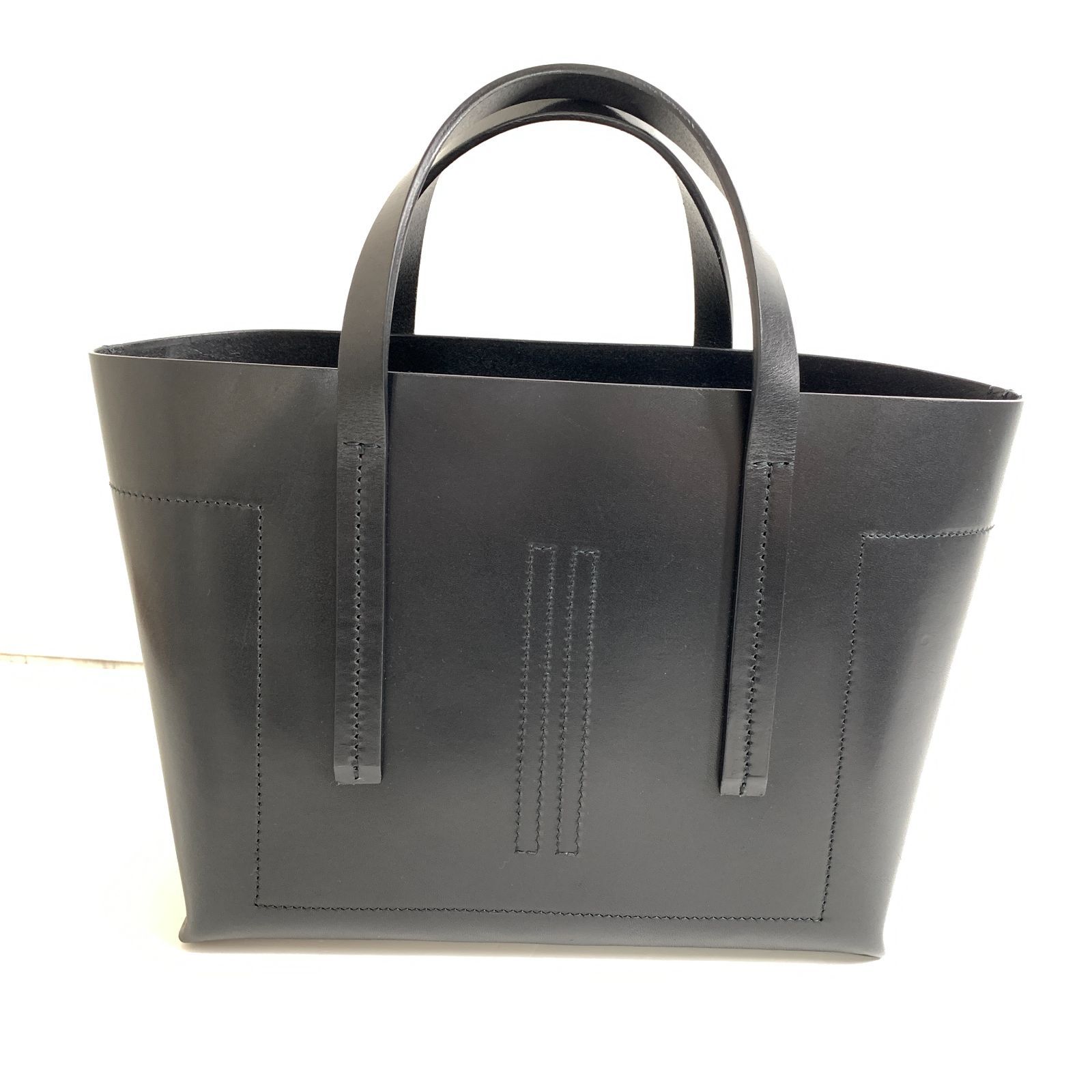 f001 L 極美品 【RICK OWENS】 リックオウエンス RA01E0664 LEATHER