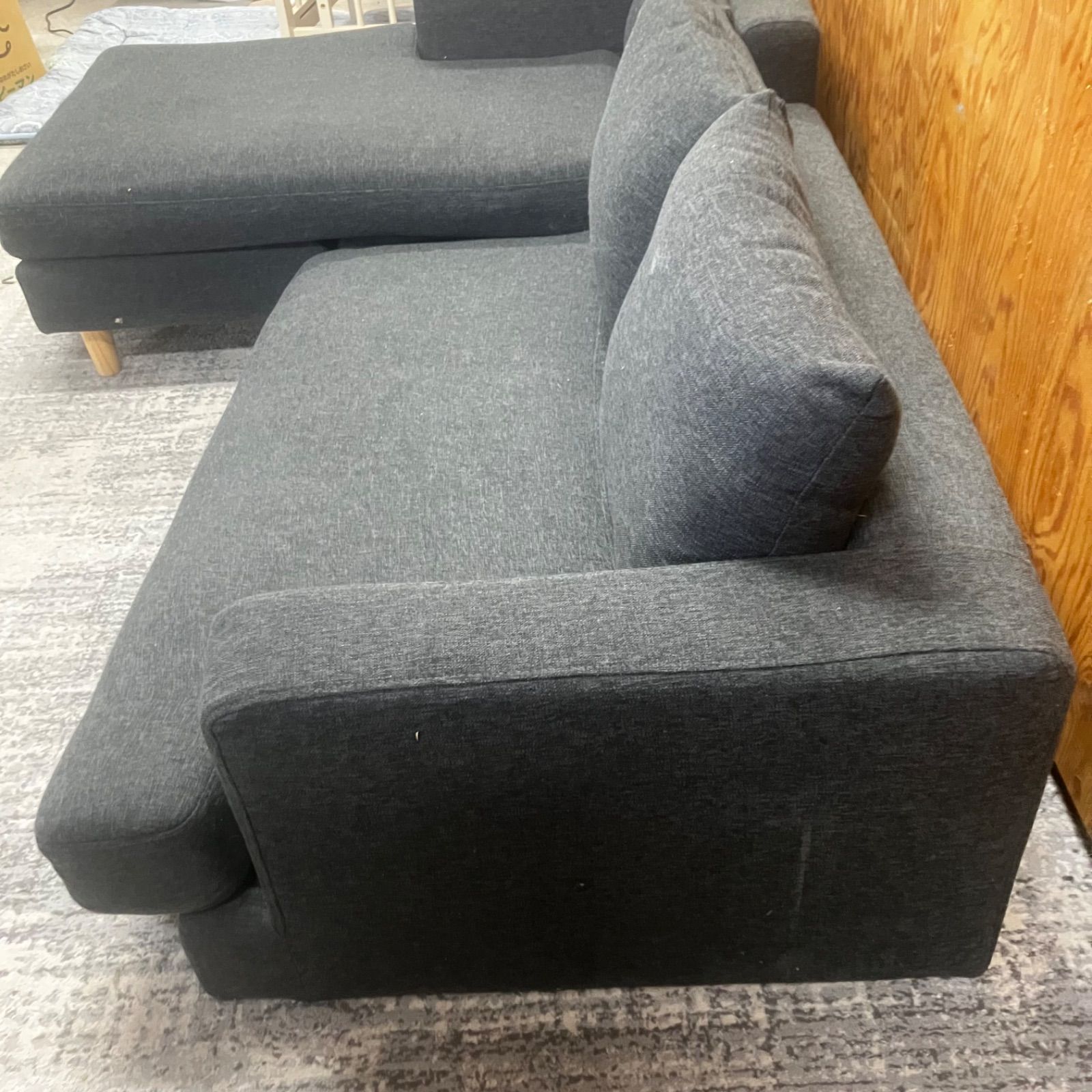 値下げ交渉可能】コーナーソファ カウチソファ 3人がけソファ