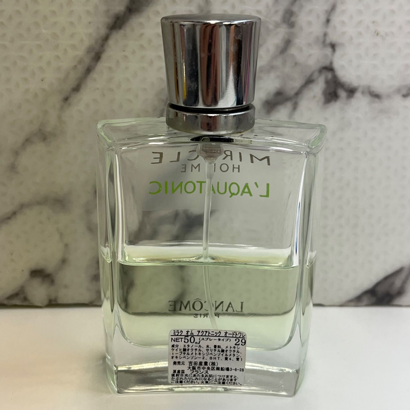 LANCOME MIRACLE HOMME ミラク オム アクアトニック オードトワレ 50ml LANCOME MIRACLE HOMME ミラク オム アクアトニック オードトワレ 50ml