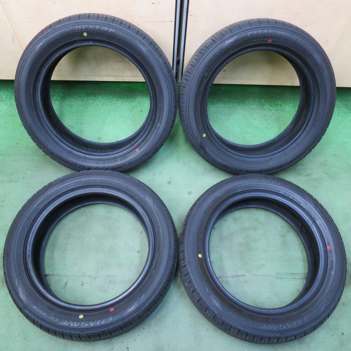 新車外し！25年☆165/60R15 ダンロップ エナセーブ EC300+ タイヤ 15