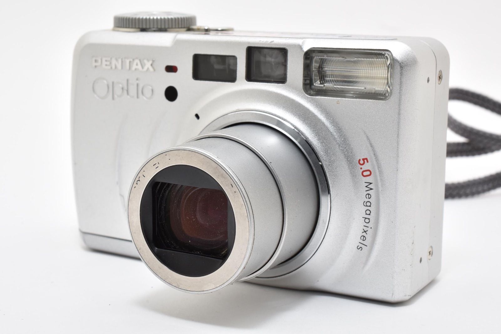 ペンタックス PENTAX Optio 555 シルバー コンパクトデジタルカメラ
