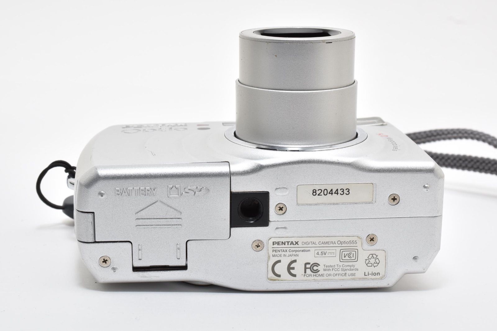 ペンタックス PENTAX Optio 555 シルバー コンパクトデジタルカメラ