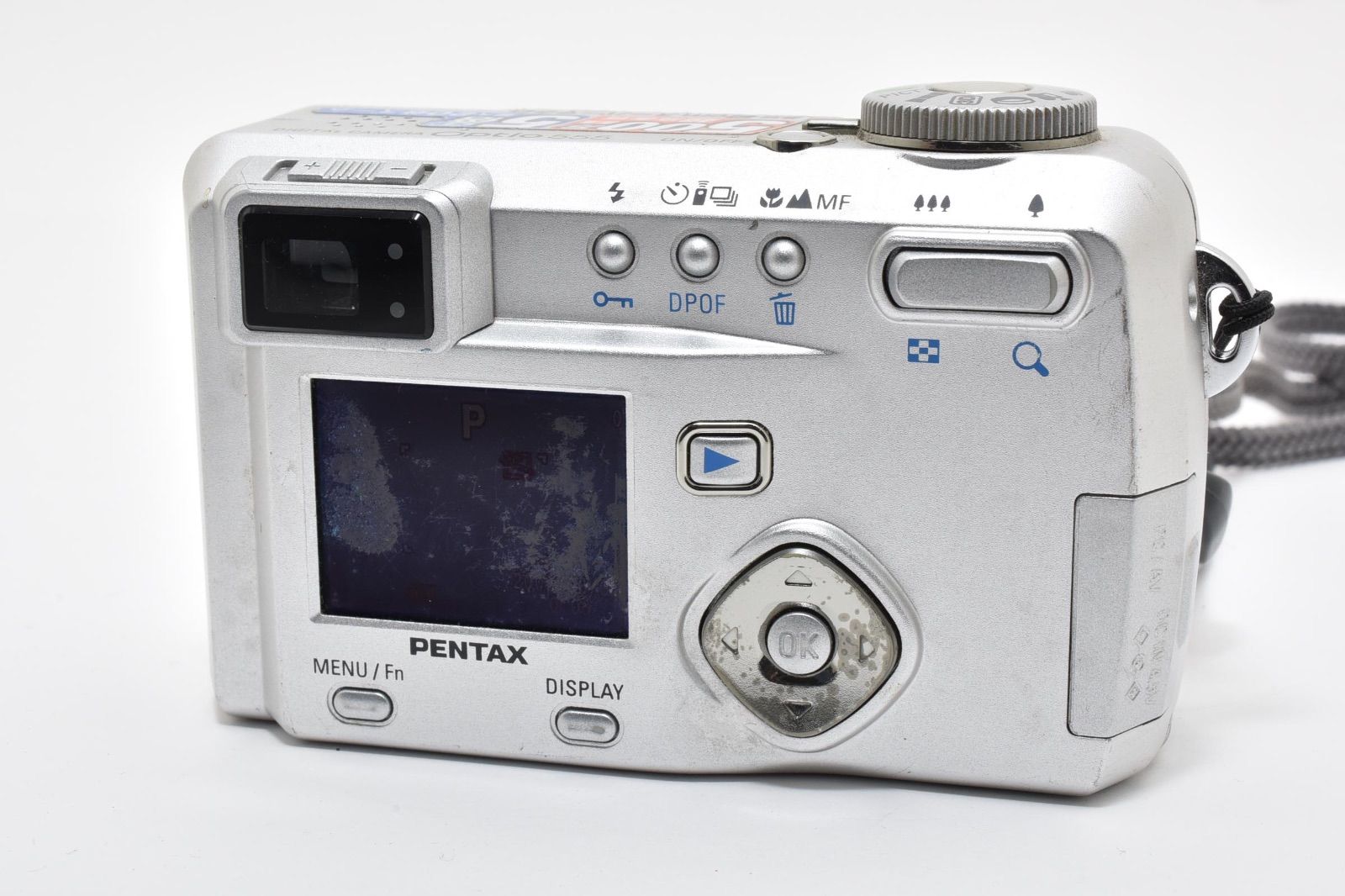 ペンタックス PENTAX Optio 555 シルバー コンパクトデジタルカメラ