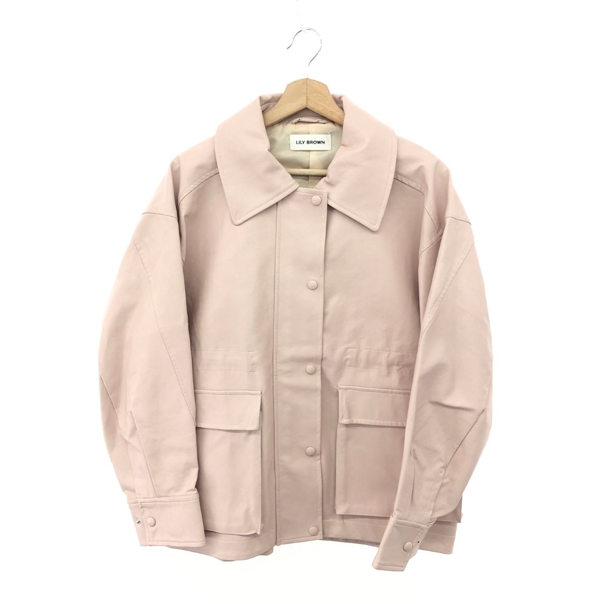 Lily Brown リリーブラウン バリエーションドロストオーバージャケット