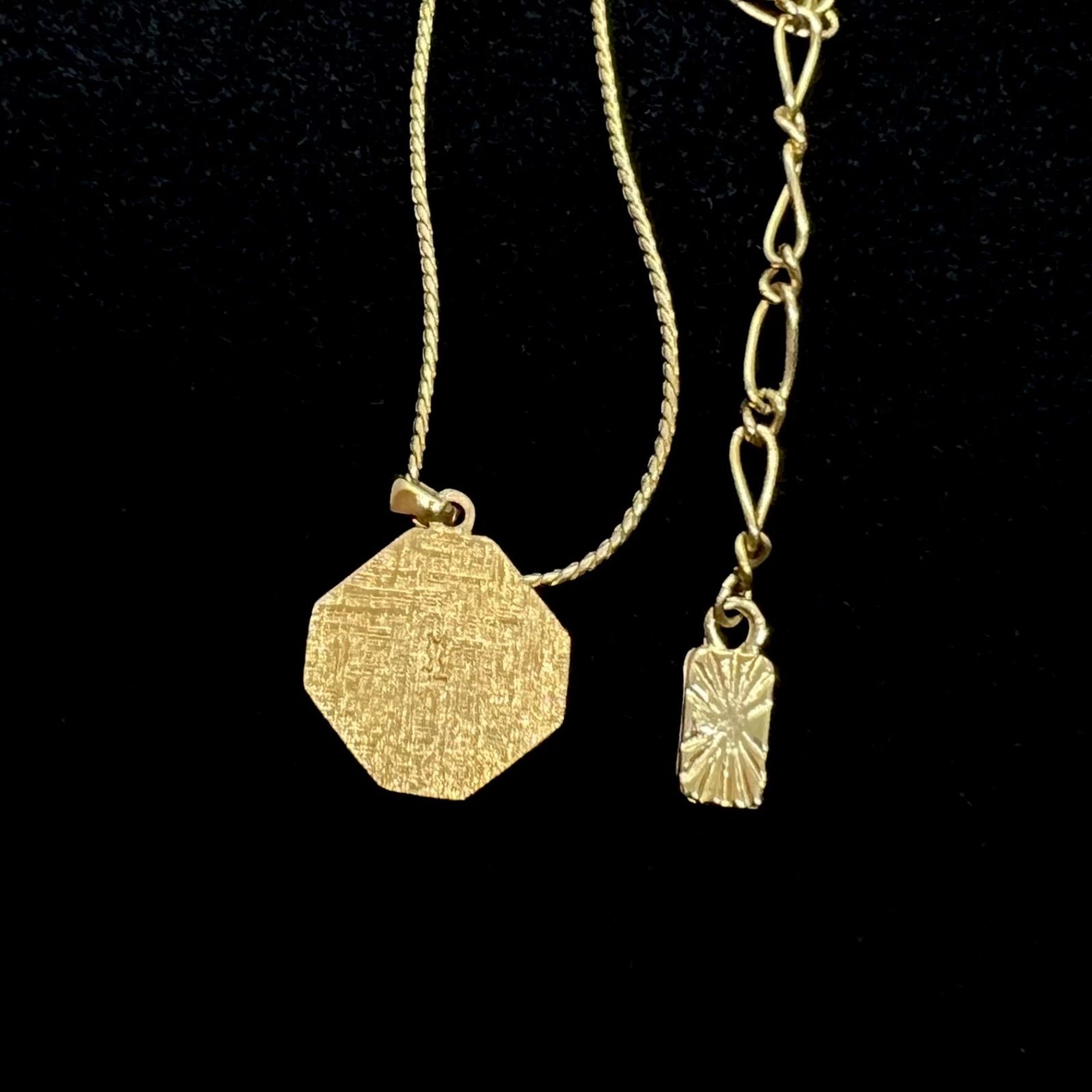 美品☆Yves Saint Laurent イヴサンローラン ネックレス YSL ゴールド