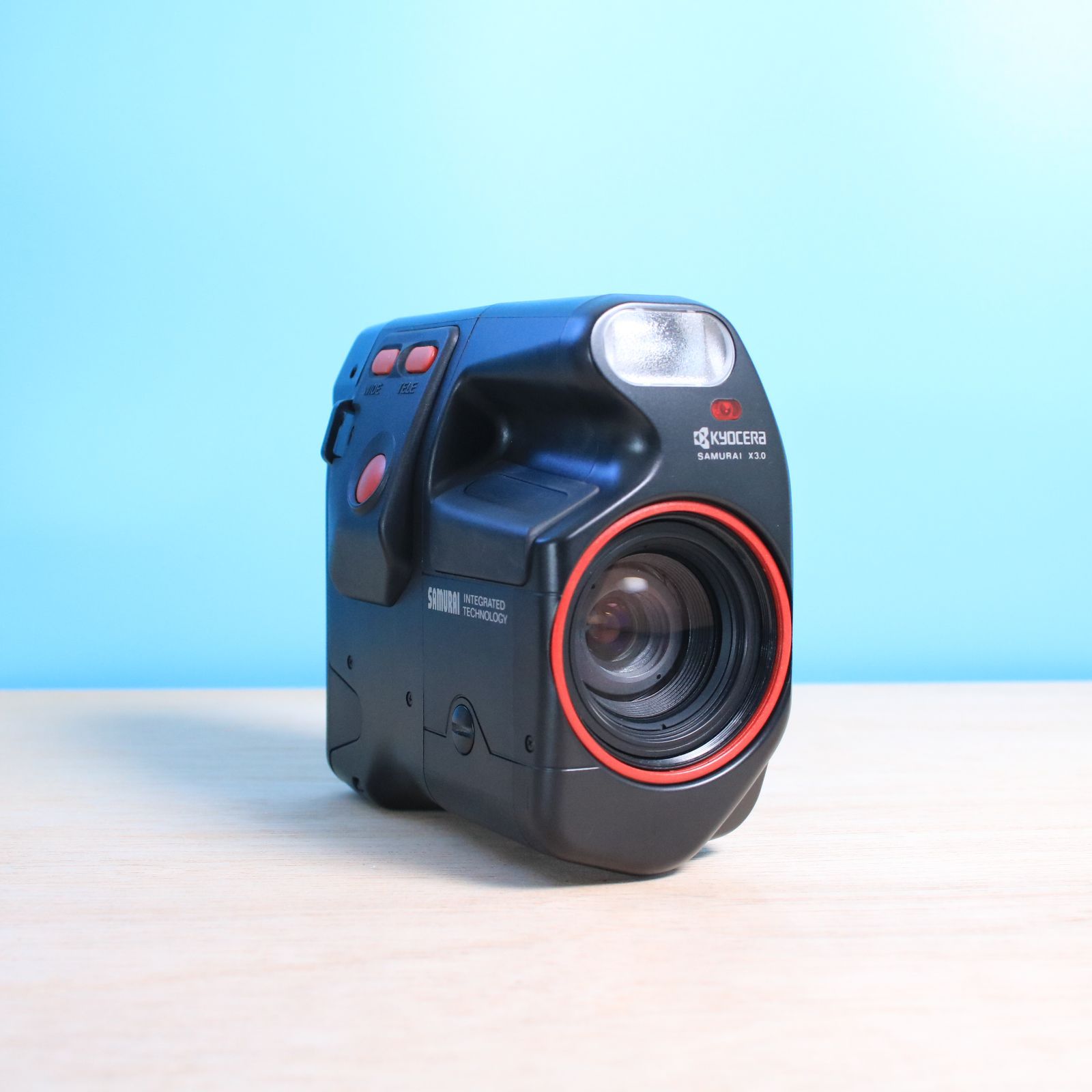 京セラ　フィルムカメラ 完動品❁美品 京セラ SAMURAI X3.0 フィルムカメラ フィルム 35mm 35