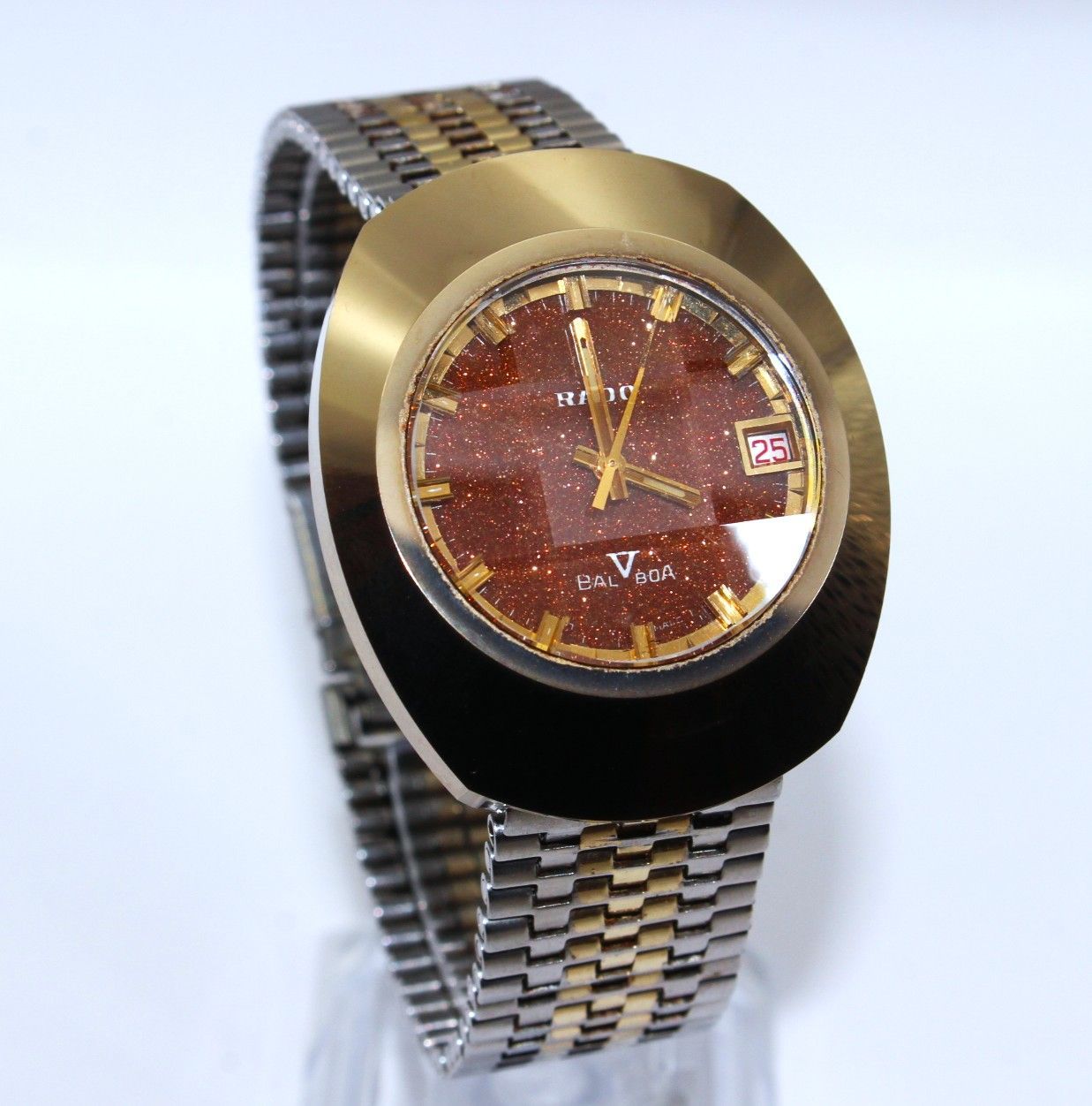 VRW 1535 時計 RADO ラドー バルボア BRW文字盤 ボーイズ 自動巻き 腕時計 稼働品