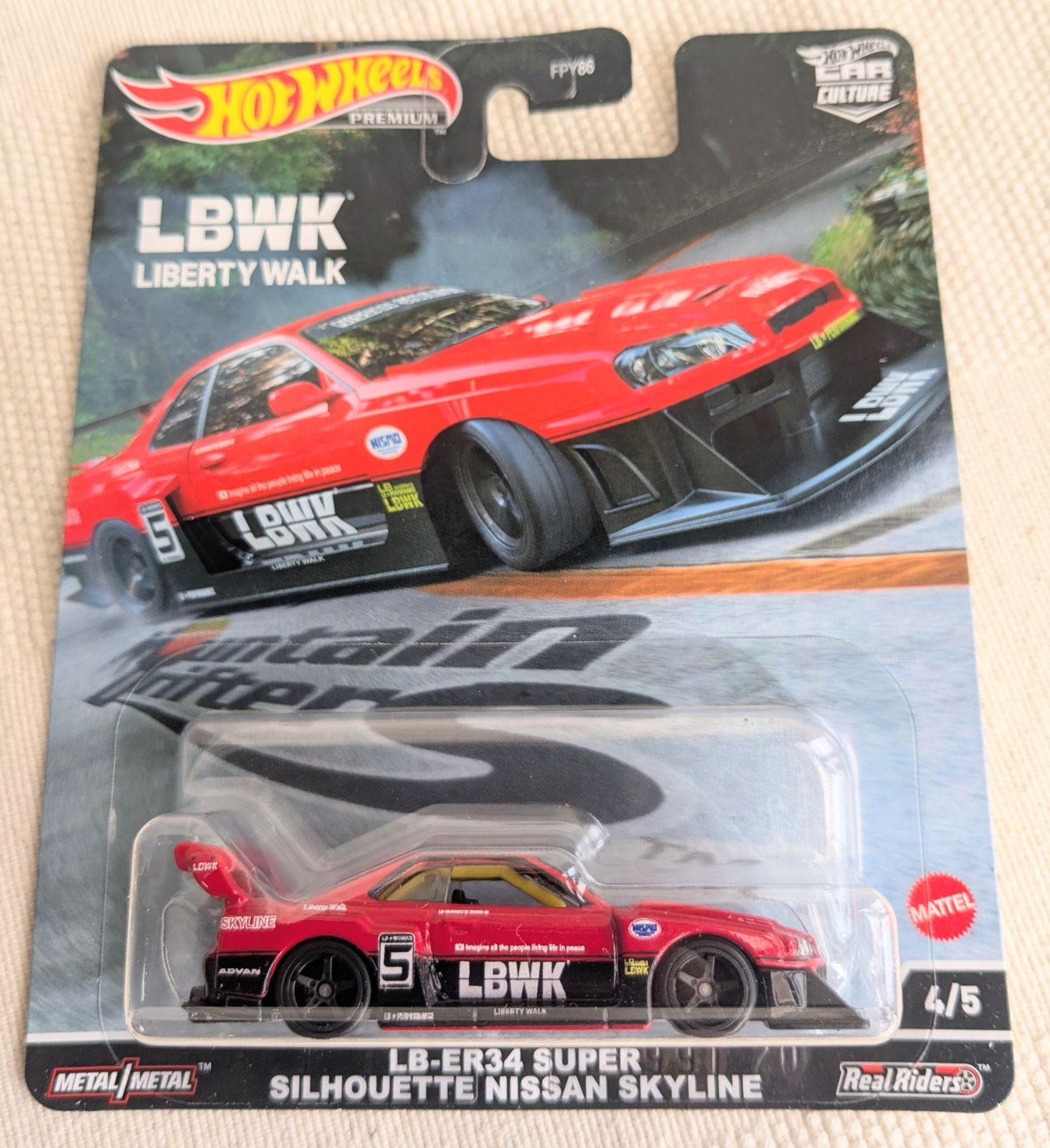 ホットウィール マウンテン・ドリフターズ 5台セット ミニカー LBER