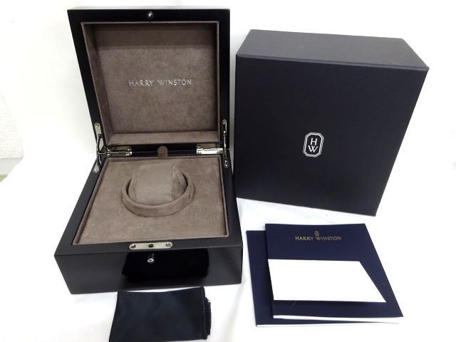 ☆HARRY WINSTON ハリーウィンストン 時計 ケース BOX 空き箱 USED