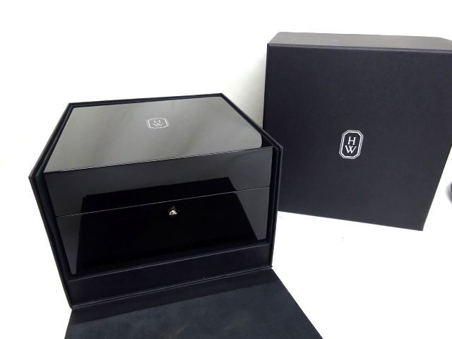 ☆HARRY WINSTON ハリーウィンストン 時計 ケース BOX 空き箱 USED