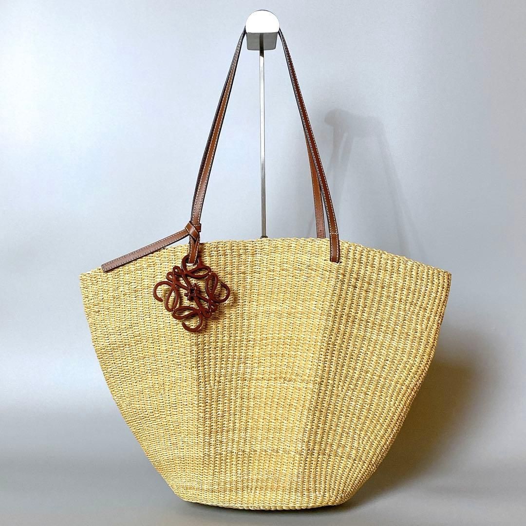 LOEWE / アナグラム シェルバスケットバッグ ミディアム かごバッグ