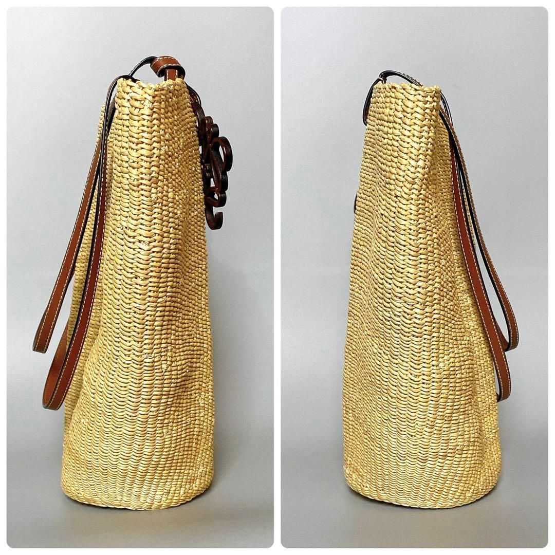 LOEWE / アナグラム シェルバスケットバッグ ミディアム かごバッグ
