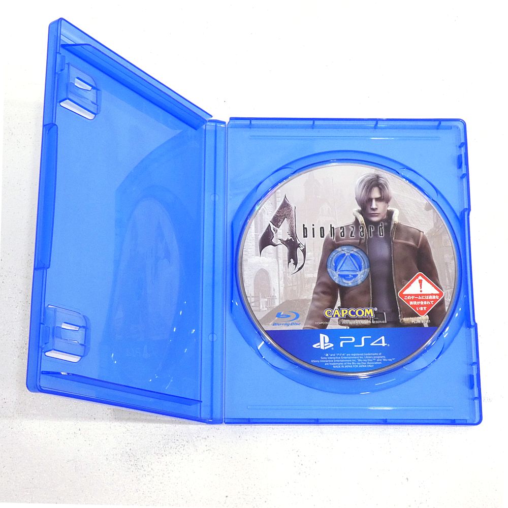 PS4のゲームソフト バラ売り 小牧店】PS4 バイオハザード4 PLJM80181 ゲームソフト 【PI617-4271