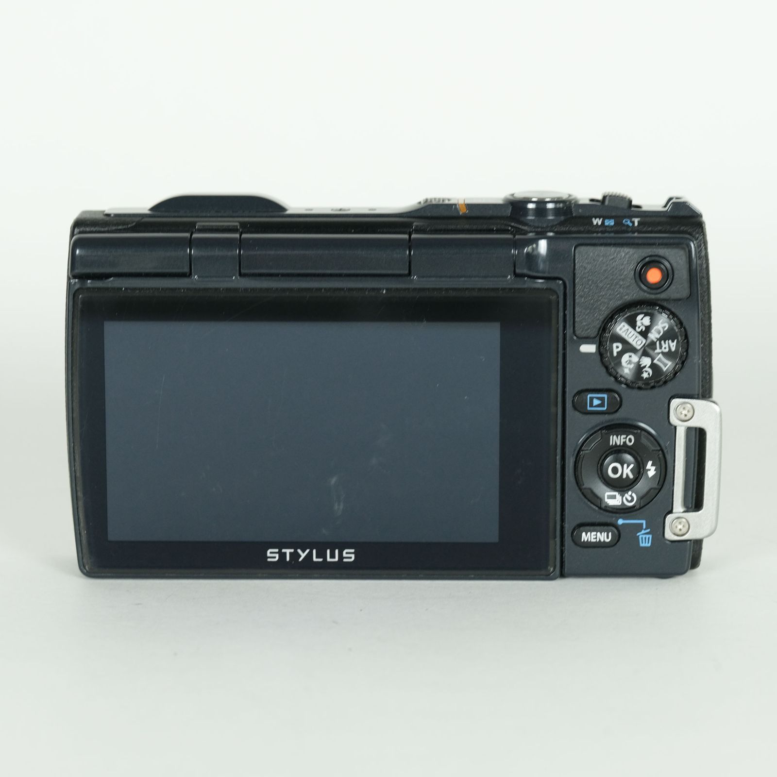良品] OLYMPUS STYLUS TG-850 Tough BLK ブラック | コンパクト
