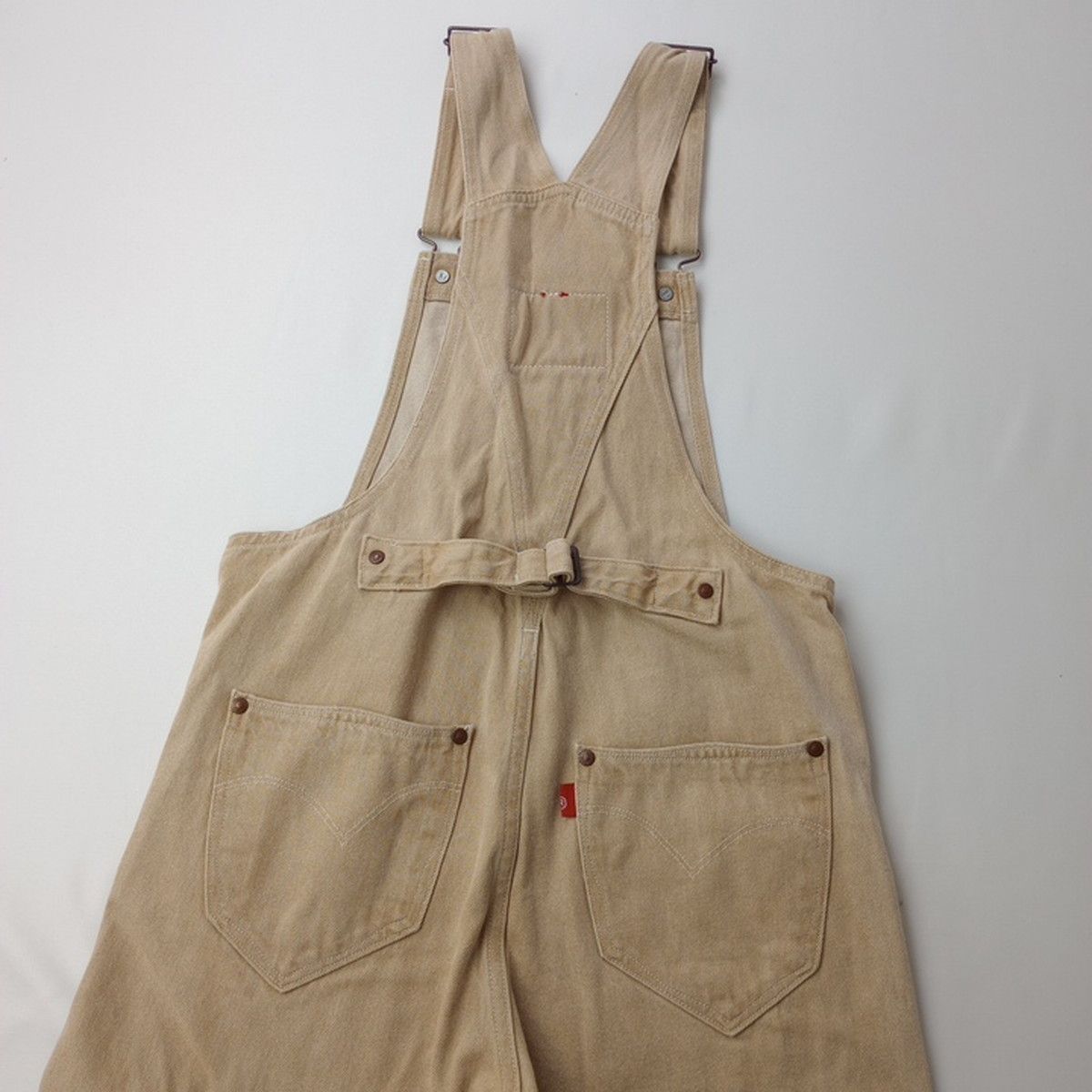 Levis Red リーバイス レッド オーバーオール XS ベージュ(62E＋7840