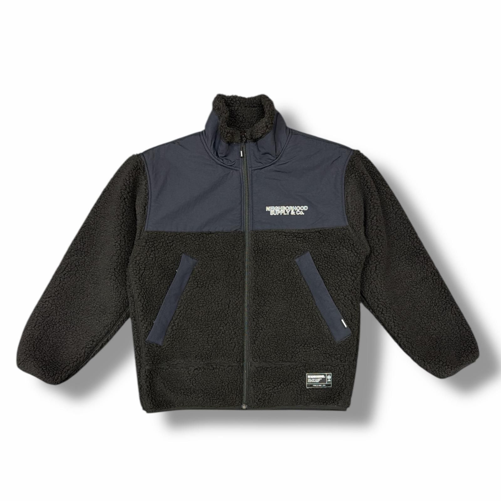 最終価格　 NEIGHBORHOOD FLEECE NC 　　BLACKカラー 参考上代39600円 未使用 NEIGHBORHOOD 25AW FLEECE JACKET フリース