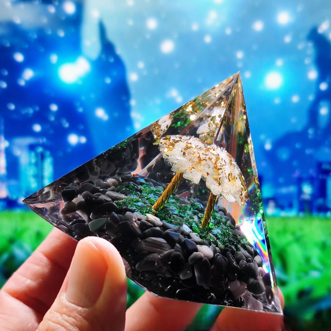 シロマロ品 オルゴナイト シロマロ品 オルゴナイト オルゴナイトの通販 | iichi 日々の暮らしを