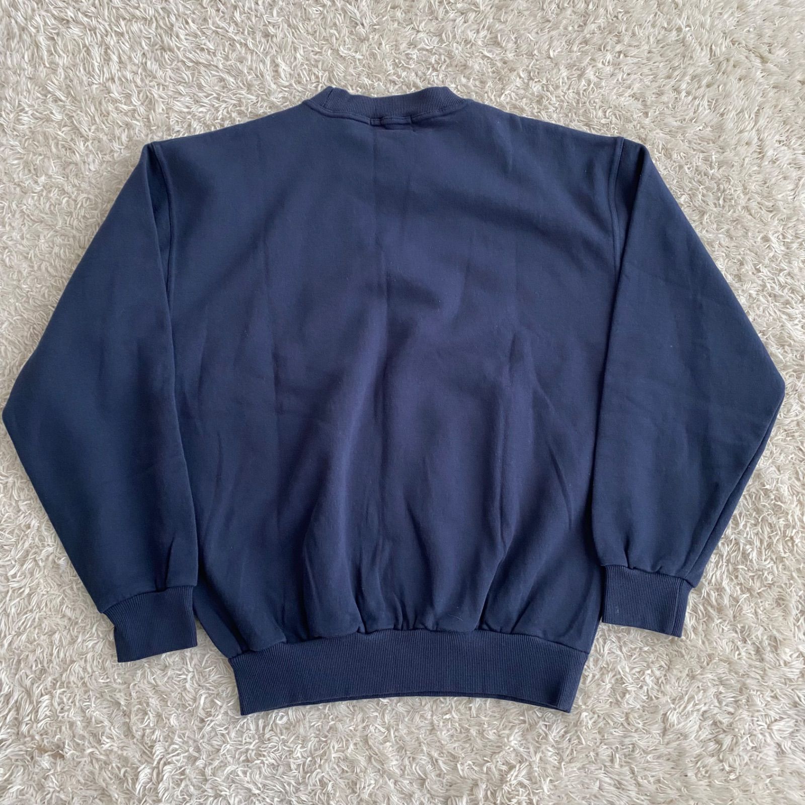 デッドストック！90s FRED PERRY フレッドペリー スウェット ネイビー 