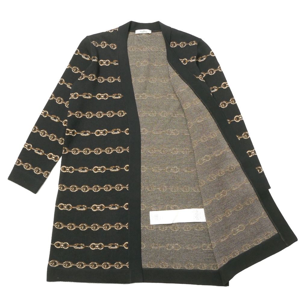 MAX MARA マックスマーラ カーディガン サイズL 白タグ ロングニット