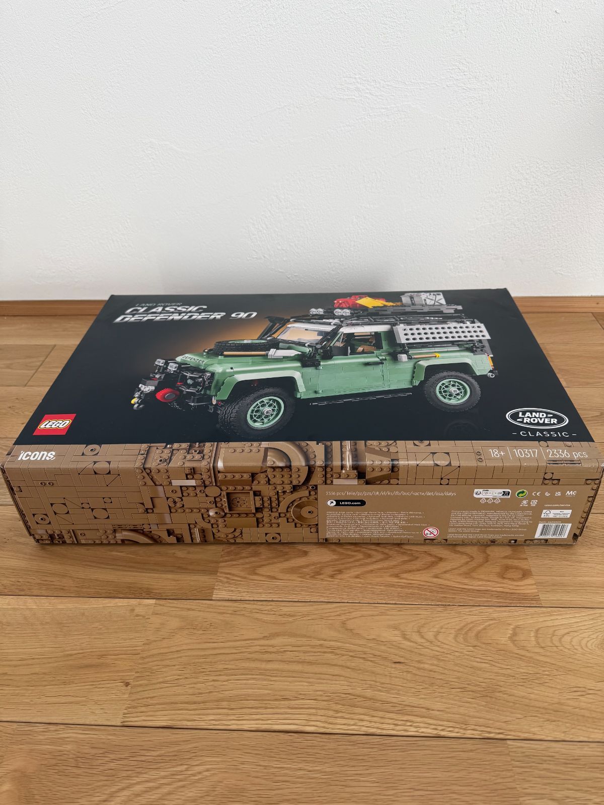 LEGO Icons 10317 ランドローバー クラシック ディフェンダー 90 正規 