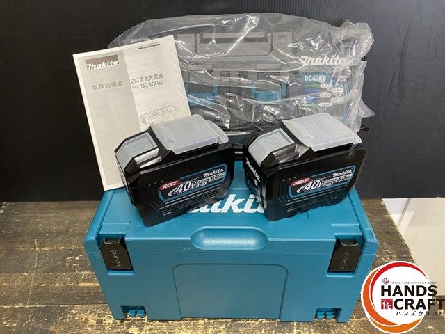 ● ♥品 マキタ 40 V パワーソースキット XGT 10 DC RB BL 4080 F×2 makita A-74859 ♥ ●●
