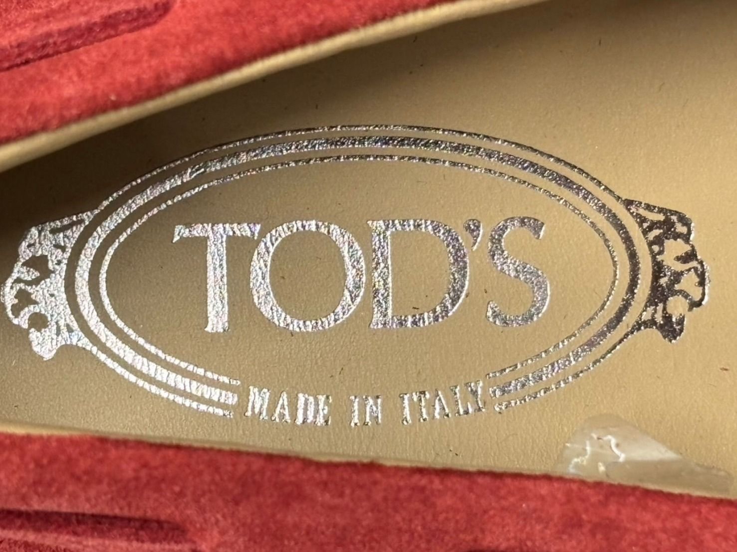 極美品 TOD'S トッズ ゴンミーニ XXM15C0CN50RE0R007 ドライビング