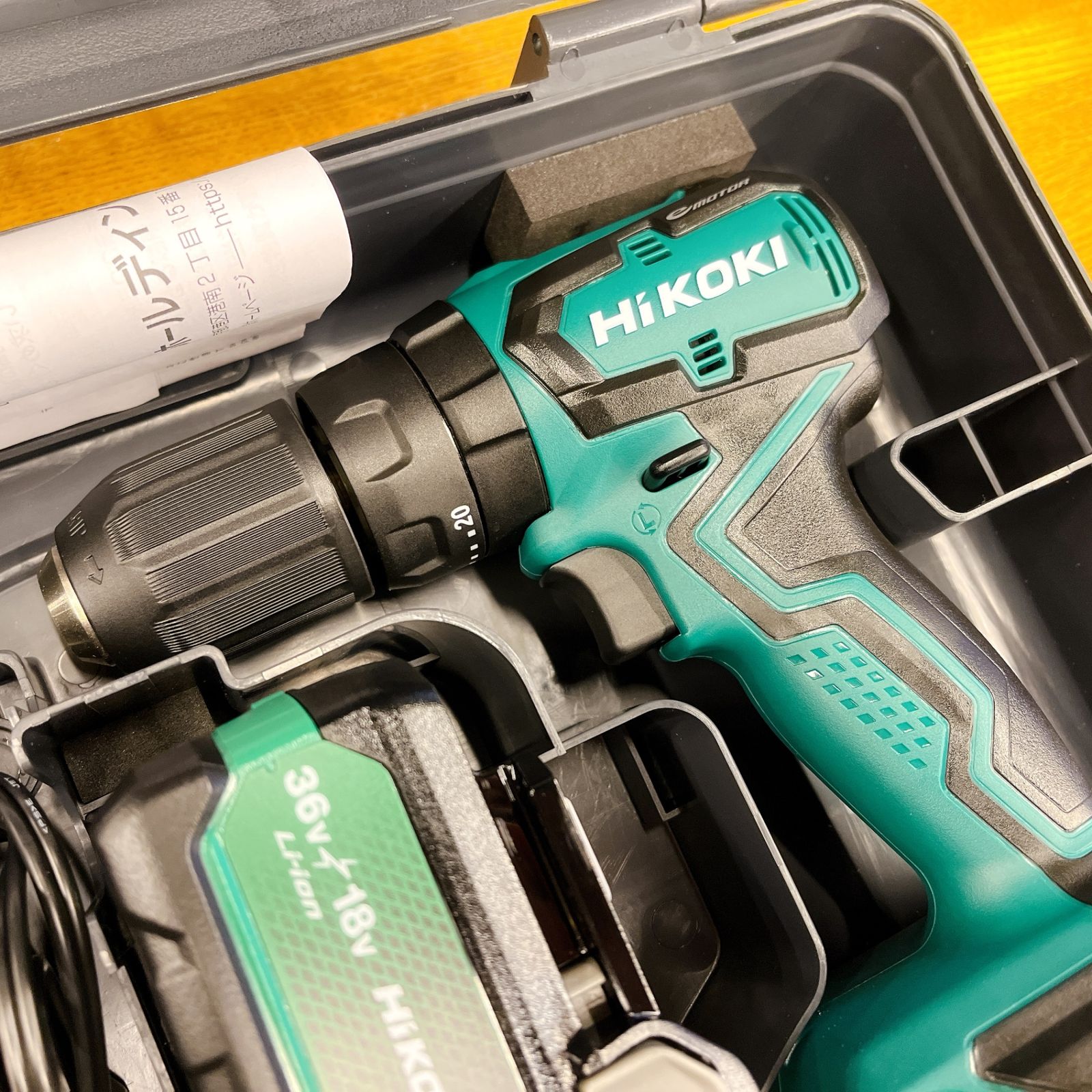  ◆♥ HiKOKI ハイコーキ DV 18 DD 2 XCZ 振動ドライバドリル ドリル ドライバー レンチセット ドリル ドライバー レンチ