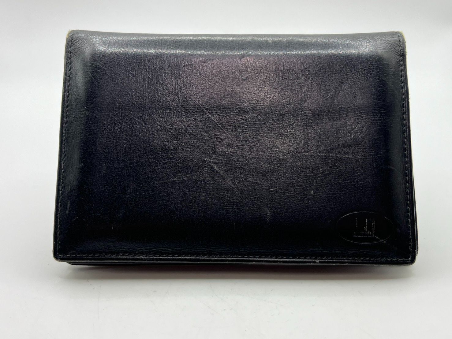 dunhill ダンヒル カードケース 名刺入れ レザー ブラック - メルカリ