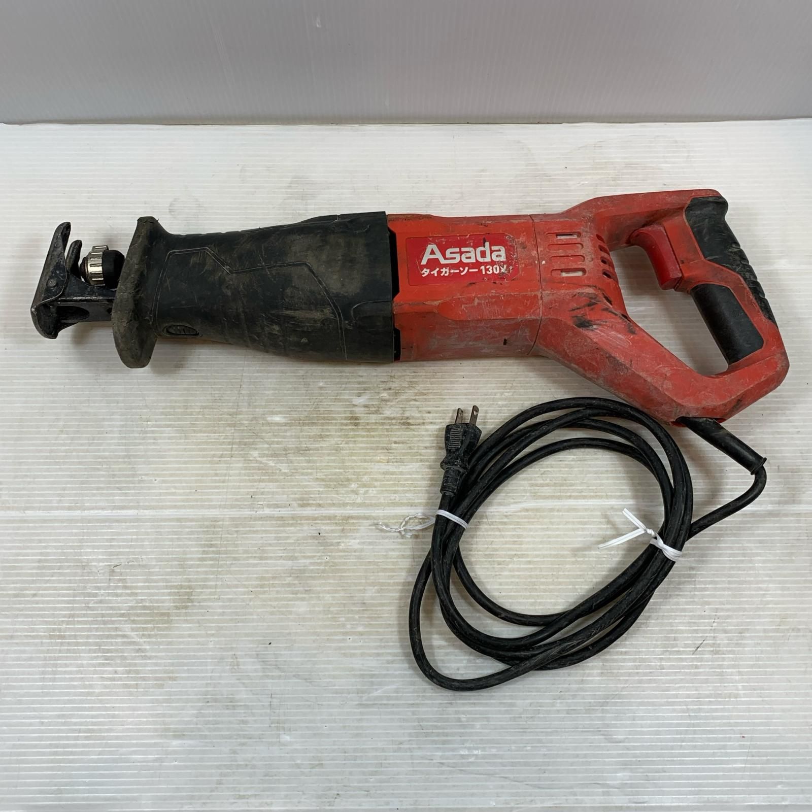 κκAsada 切断工具 レシプロソー コード式 100v 200220 タイガーソー RP130 レッド κκAsada 切断工具 レシプロソー コード式 100v 200220 タイガーソー